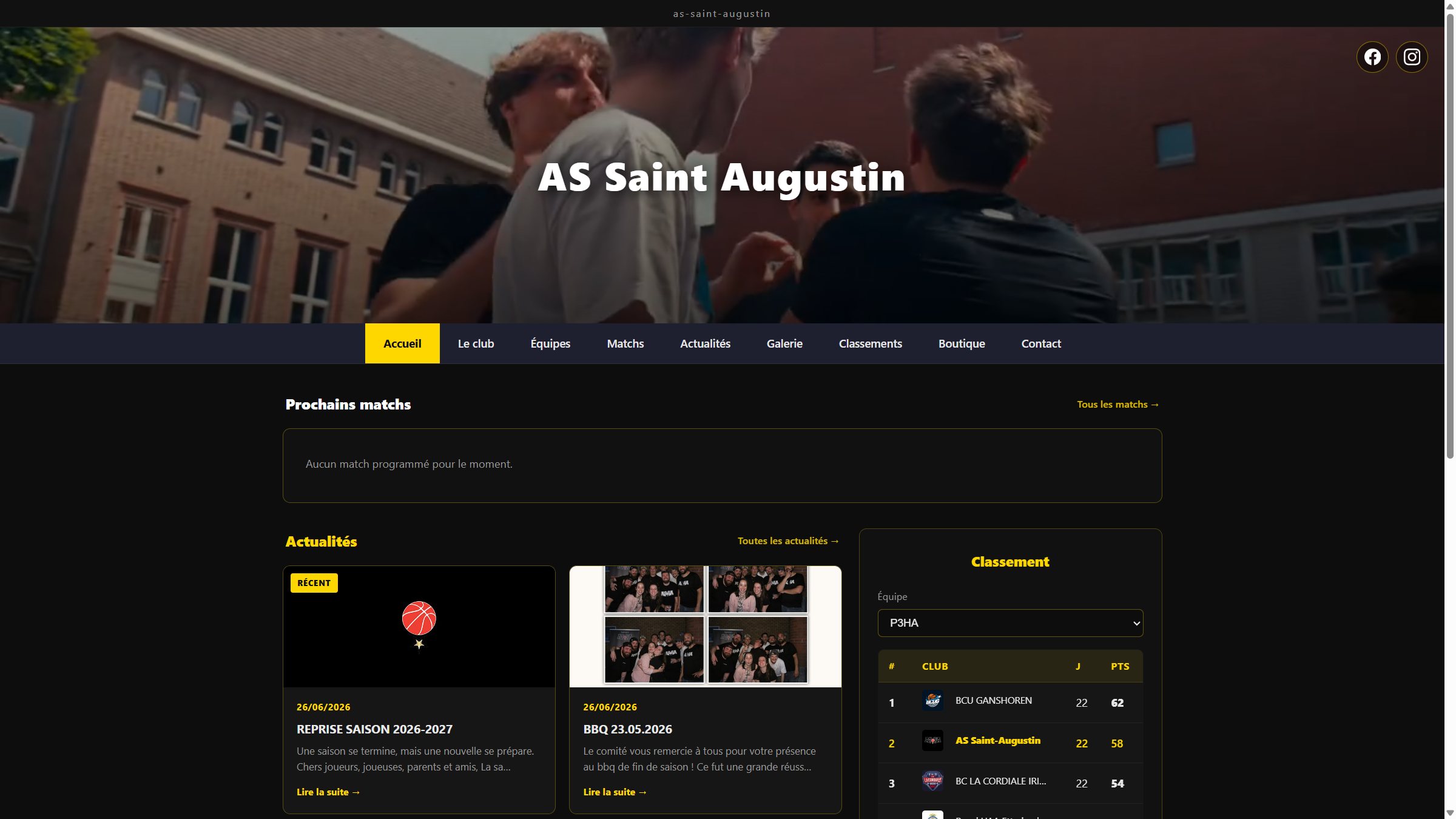 AS Saint-Augustin Basketball